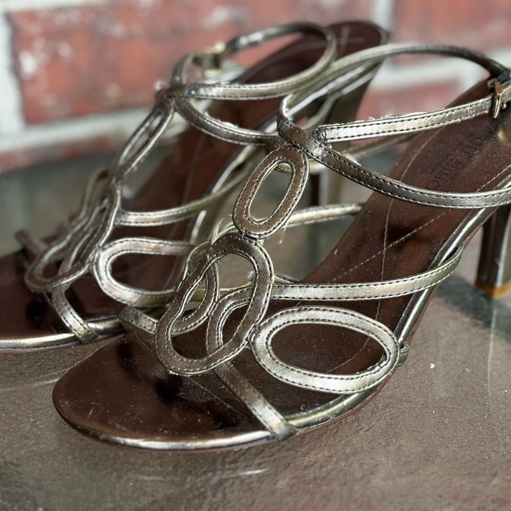 Bijou Bijou Copper Heels Size 6.5